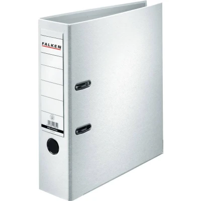 Immagine di Falken Raccoglitore PP Color DIN A4 Larghezza dorso: 80 mm Bianco 2 archetti 9984030