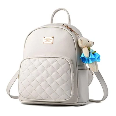 Immagine di LUI SUI Mini Zaino in pelle PU da viaggio casual impermeabile Zaini Piccola borsa carina per ragazze adolescenti donne