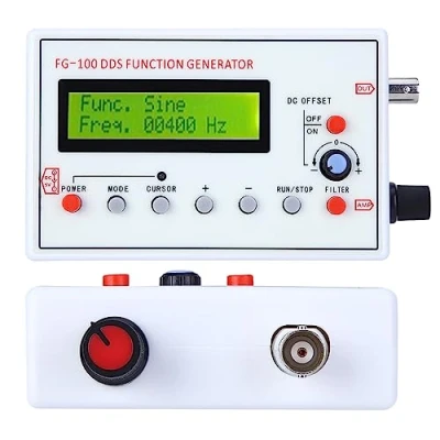 Immagine di FG 100 DDS Signal Generator Counter, Generatore di funzioni ad alta precisione Sine Frequency 1HZ 500KHz Source Meter