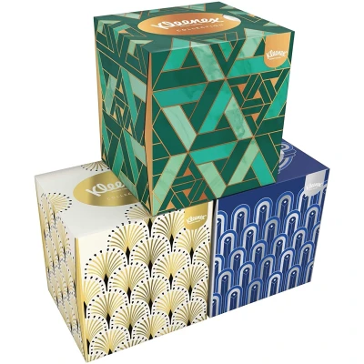 Immagine di Kleenex Collection Box Cubo 48 Fazzolettini