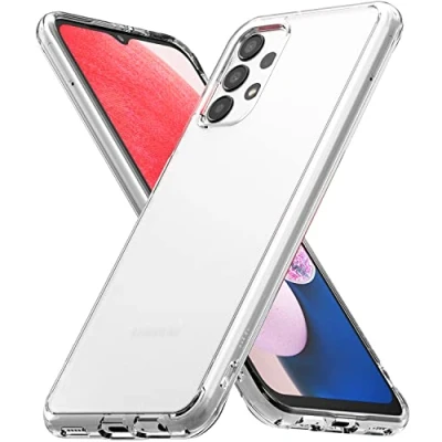 Immagine di Ringke Fusion Compatibile con Cover Samsung Galaxy A13 4G LTE, Custodia Anti Impronta Opaca Sottile Retro Rigido Antiurto Paraurti TPU Matte Clear