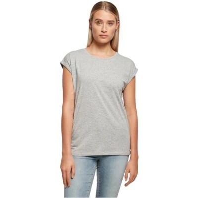 Immagine di Build Your Brand By021 ladies Extended Shoulder Tee, Maglietta Donna, Whitesand, XS
