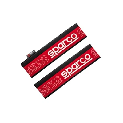 Immagine di SPARCO SPC SPC1208RD Cuscino per cintura di sicurezza Rosso, nero Poliestere