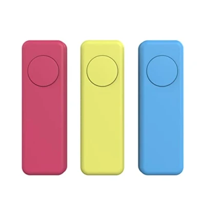 Immagine di THIRDREALITY ZigBee Smart Button 3 Pack, rosso blu giallo, telecomando a vie, richiede hub Zigbee, funziona con SmartThings, Aeotec, Hubitat, Home Assistant, terzo di realtà, batteria inclusa.