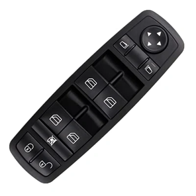 Immagine di LEDFEWAG Interruttori A pulsante Alzacristalli per auto A1698206610 Compatibile Classe W169 B W245 ML R X164 W164 W251