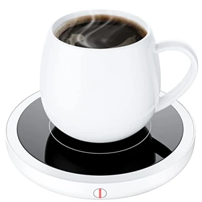 Immagine di Scaldatazze da caffè scalda tazza intelligente con 3 impostazioni di temperatura Scaldabevande elettrico Spegnimento automatico, caffè, tè e latte (nessuna tazza)