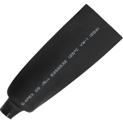 Immagine di TRU COMPONENTS 1570158 Termoretraibile senza colla Nero 25 mm 12.50 Restringimento:2:1 5 m