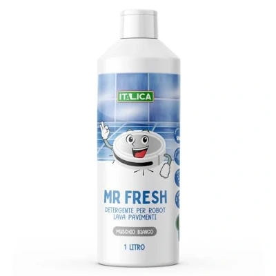 Immagine di MR FRESH Detergente Robot Lavapavimenti, 1 Litro, Pavimenti Non Schiumogeno, Detersivo concentrato igienizzante Multisuperficie
