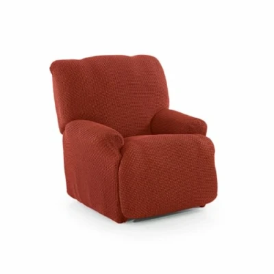 Immagine di SOFASKINS® Fodera per poltrona relax reclinabile, super elastica, copridivano dal design esclusivo, traspirante e resistente, facile da posizionare. Misura 70 90 cm. Colore arancione