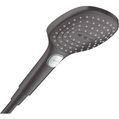 Immagine di hansgrohe Raindance Select E Doccetta 120 3 getti, cromo nero satinato, 26520340