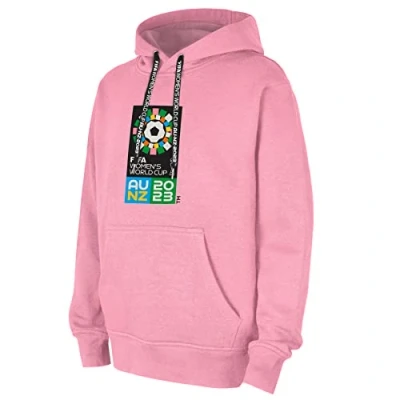 Immagine di FIFA Felpa con Cappuccio Unisex Ufficiale 2023 da Donna, e Rosa (Confezione 1)