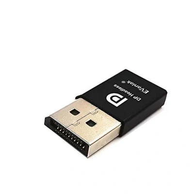 Immagine di EVanlak DisplayPort Headless Ghost Display Emulator for PC 4K DP Dummy Plug (fit 1080@60Hz 3840x2160@60hz)