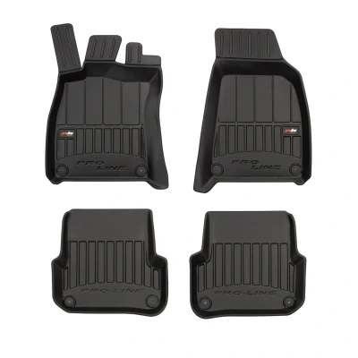 Immagine di FROGUM 3D407633 Set tappetino Gomma anteriore e posteriore 4 nero