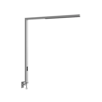Immagine di Arcchio Lampada LED a morsetto per ufficio Jolinda, argento, metallo, dimmerabile