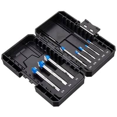Immagine di Marchio Amazon Denali Set di punte per trapano a percussione in metallo duro, da 8 und 6 unità , Brad
