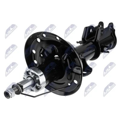 Immagine di NTY A FT 043 Ammortizzatore Assale anteriore Dx pressione del gas doppio tubo tipo McPherson Spina superiore, Collare inferiore