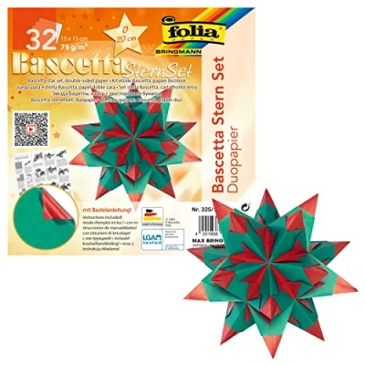 Immagine di Folia Bringmann Set per Stella Fai da Te Bascetta, di Colore Blu, codice Articolo 836/3030