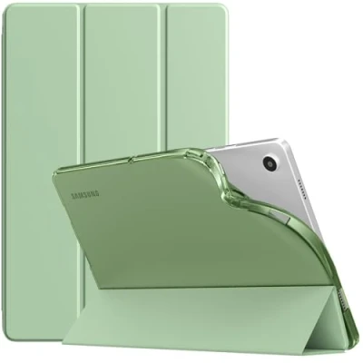 Immagine di TiMOVO Custodia Compatibile con Samsung Galaxy Tab A9+/A9 Plus 11&quot; 2023 SM X210/X216/X218, Cover Posteriore Sottile e Morbido in TPU Traslucido Smerigliato, Verde