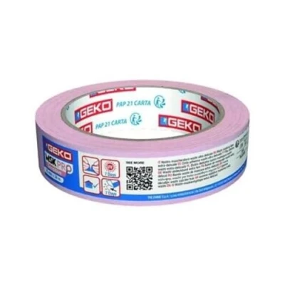 Immagine di PROFESSIONAL MASKING TAPE MM 25X50 MT SARATOGA NASTRO MASCHERA SENSITIVE DI PRECISIONE A BASSA ADESIVITA&#039; SUPERFICI DELICATE, OTTIMO PER VERNICIATE.