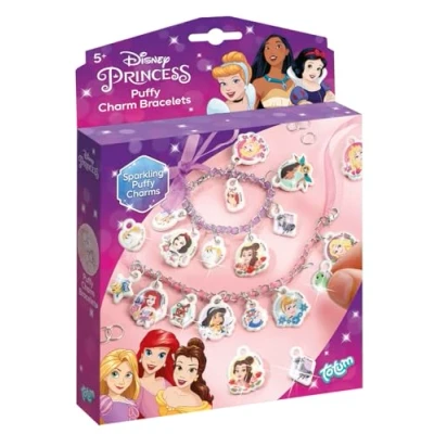 Immagine di Totum Princess 044364 Set fai da te con motivi di principesse e nastri, regalo per ragazze dai 5 anni in su,