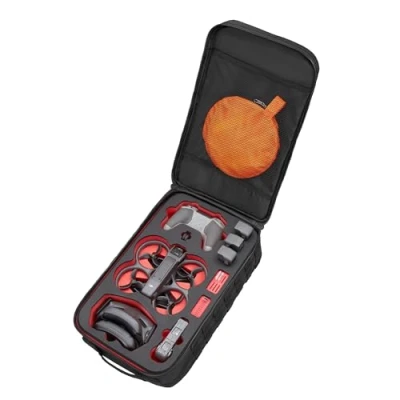 Immagine di TOMcase Zaino professionale per DJI Avata 2 Fly More Combo e molti accessori impermeabile esterni con inserto in schiuma robusta borsa il trasporto del drone