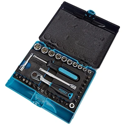 Immagine di HAZET 853 1 Set bussole 36 Intaglio Ad esagono incassato 1/4 Safety Insert System, SmartCase Esagonale, Quadrato