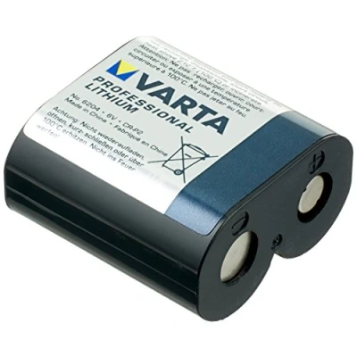 Immagine di Varta CR P2 Batteria, Litio, Prismatic, 6 V, Nero)