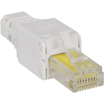 Immagine di Intellinet Kabel senza lausilio di spina RJ45 Connettore modulare non sono necessari utensili a crimpare 790482 Colore codifica, Protezione