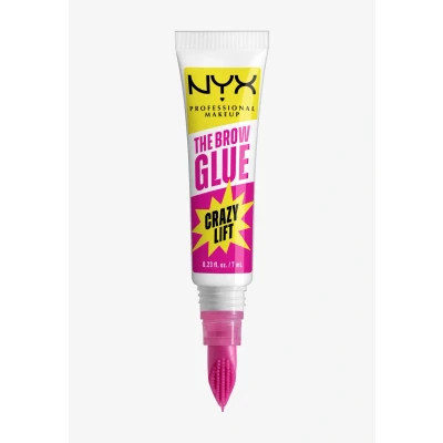 Immagine di NYX Professional Makeup Gel Sopracciglia, Sopracciglia Sollevate e Fissate, Effetto Laminato Fino a 24h Resistente al Sudore, Formula Vegana, The Brow Glue Crazy Lift, 7 ml