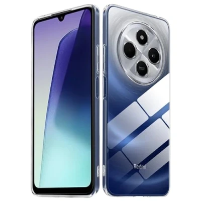 Immagine di Rojeuinn Cover per Xiaomi Redmi 14C 4G custodie,Ultra Sottile Antiurto Anti Graffio TPU Flessibile Case Transparente