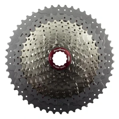 Immagine di SunRace MX, Ruota Libera 11V Unisex Adulto, Argento/Rosso, 11 50D