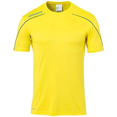 Immagine di uhlsport Stream 22 Trikot, Maglietta Bambini, limonengelb/Azurblau, 116