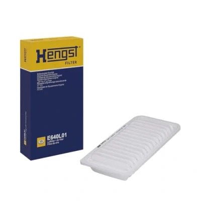 Immagine di HENGST FILTER E640L01 filtro aria 50 150 290 Cartuccia TOYOTA: Corolla IX Hatchback, Verso, Avensis II Station Wagon, SUBARU: BRZ Coupe