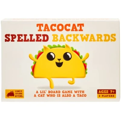 Immagine di Tacocat Spelled Backwards by Exploding Kittens Card Games for Adults Teens &amp; Kids Fun Family