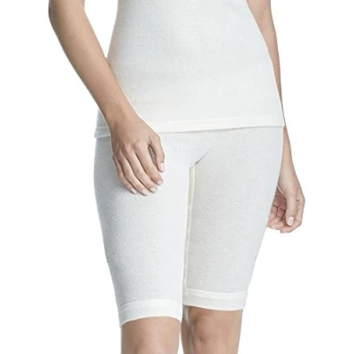 Immagine di Susa Angora Langbeinschlüpfer S8050900, Biancheria Intima Termica da Donna, Bianco(Weiß (Wollweiß s115)), M