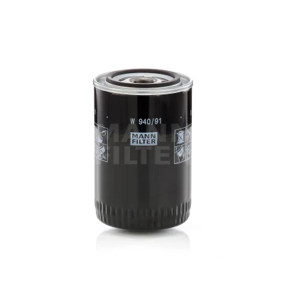 Immagine di MANN FILTER W 940/91 Filtro olio M 24 X 1.5 6H con una valvola blocco arretramento ad avvitamento