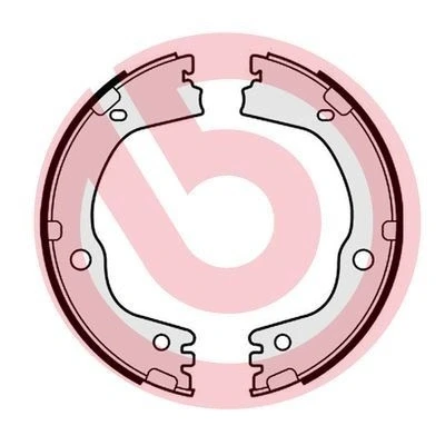 Immagine di BREMBO Kit pastiglie freno predisposto per visualizzazione avviso usura con lamierino anticigolío senza accessori, contrappesi P06096NX