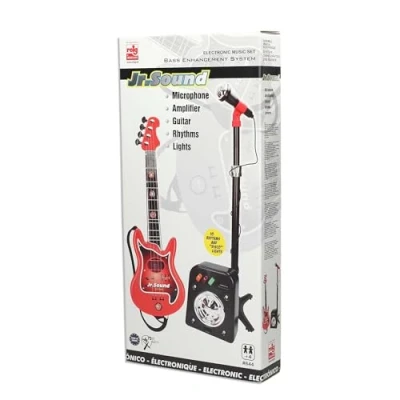 Immagine di REIG 8431 Set Chitarra e Microfono, Rosso