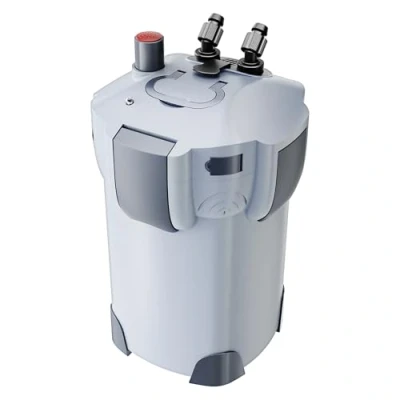 Immagine di SunSun HW 403B filtro esterno per acquari con pompa 1.400 l/h e chiarificatore UVC da 9W, a 3 stadi mezzi spugne filtranti inclusi