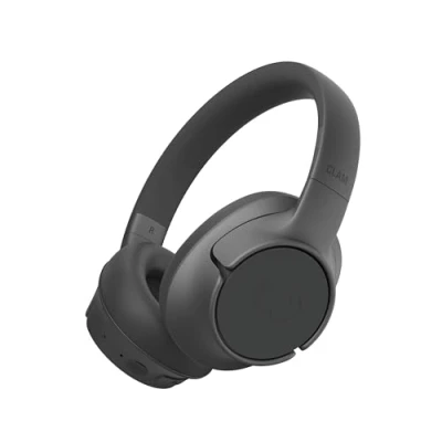 Immagine di Fresh &#039;n Rebel Clam Fuse Cuffie Bluetooth Over Ear con Cancellazione Attiva del rumore Ibrida, Microfono ENC (chiamate perfette), Modalità ambientale, 45h di Autonomia, Senza Fili (Nero)
