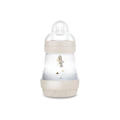 Immagine di MAM Easy Start Anti Colic Borraccia da 160 ml, particolarmente ben accettata, con valvola a fondo contro coliche e tettarelle, misura 1, 0 mesi, coniglietto