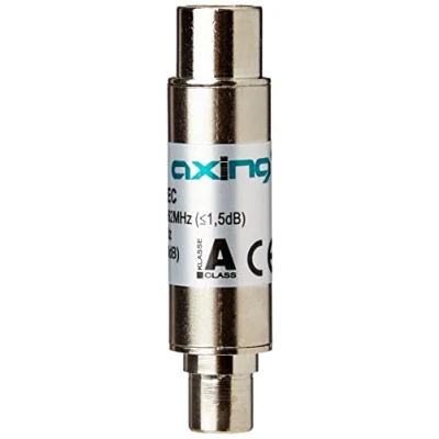 Immagine di Axing TZU 198 63 Filtro Low Pass DVB T, 5 862 MHz, da coassiale maschio a femmina