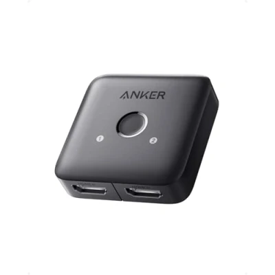 Immagine di Anker Switch HDMI Sdoppiatore 4K a 60 Hz, 2 in 1 uscita con finitura liscia, supporta HDR, 3D, Dolby, compatibile laptop, PC, Xbox, PS5/PS4, proiettori e altro