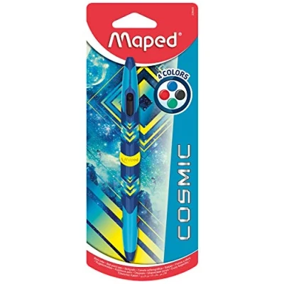 Immagine di Maped Penna 4 Colori Twin Tip Cosmic Teens Blu