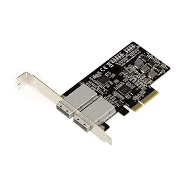 Immagine di KALEA INFORMATIQUE Scheda controller PCIe 2.0 4x SAS + SATA 6GB 8 porte esterne SFF8088 con chipset JMB575 JMB585