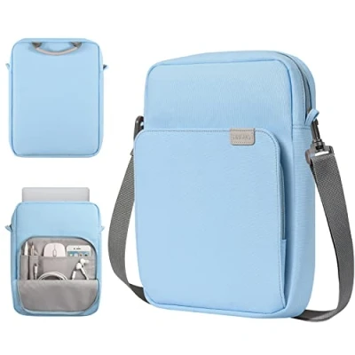 Immagine di TiMOVO 9 11&quot; Borsa per Tablet iPad 10a Gen. 10.9&quot;, 9a/8a/7a 10.2&quot;, Air 11/Air 5a/4a Galaxy Tab A9+/A9 Plus 11&quot;, Blu