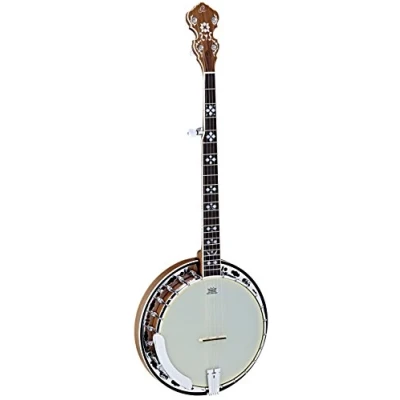 Immagine di Ortega Banjo Falcon Series 5 String Inclusive Custodia Noce Naturale (OBJ550W SNT)
