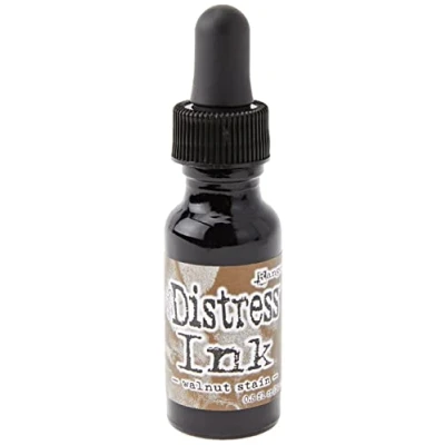 Immagine di Tim Holtz Distress Ink Reinker 5 oncia Noce Macchia