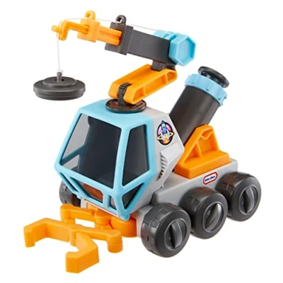 Immagine di Little Tikes Rover Spaziale Big Adventures; Giocattolo STEM; Include Veicolo con Microscopio, Gru Magnetica, Pinza a Gancio Estensibile e Contenitore Magnetico Mobile; Età: 3+
