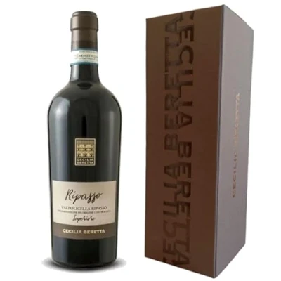 Immagine di Valpolicella Ripasso superiore doc con scatola Cecilia Beretta, edizione limitata, confezione regalo